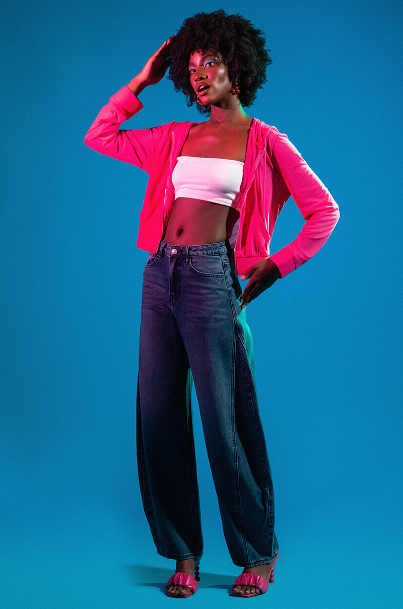 GENIE WIDE LEG JEANS