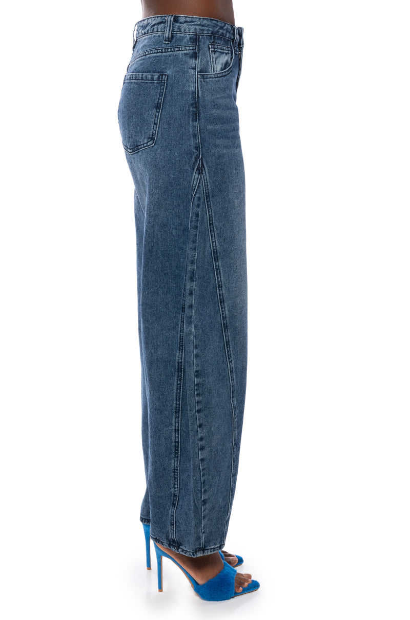 GENIE WIDE LEG JEANS
