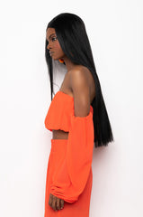 GET AFTER IT OFF THE SHOULDER CROP TOP