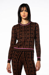 GET IN LINE CREW NECK SWEATER