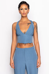 GET UP HALTER TOP