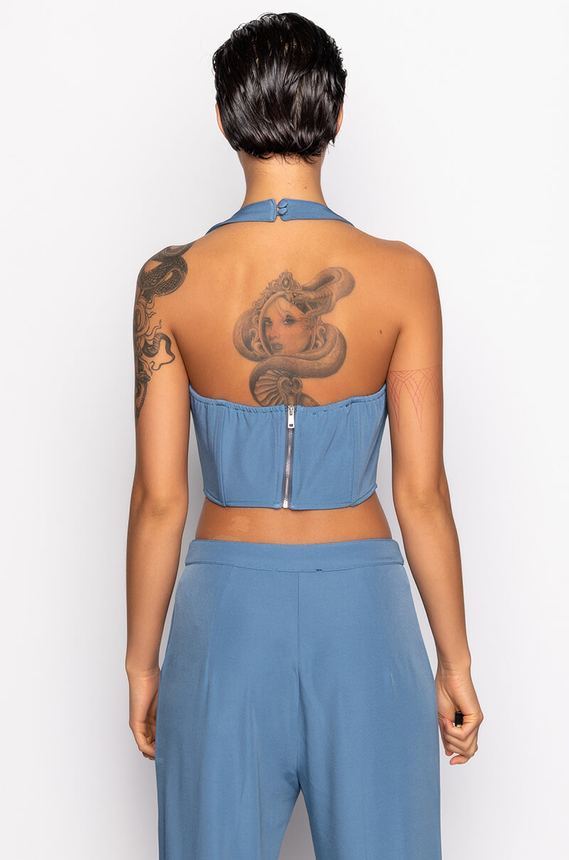 GET UP HALTER TOP