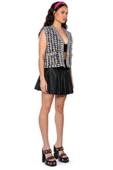 GLAM LIFE ONLY GEM SWEATER VEST