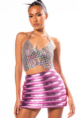 GLAM WORLD EMBELLISHED TANK TOP
