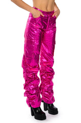 GLIMPSE OF MAGIC RELAXED METALLIC PANT