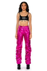 GLIMPSE OF MAGIC RELAXED METALLIC PANT