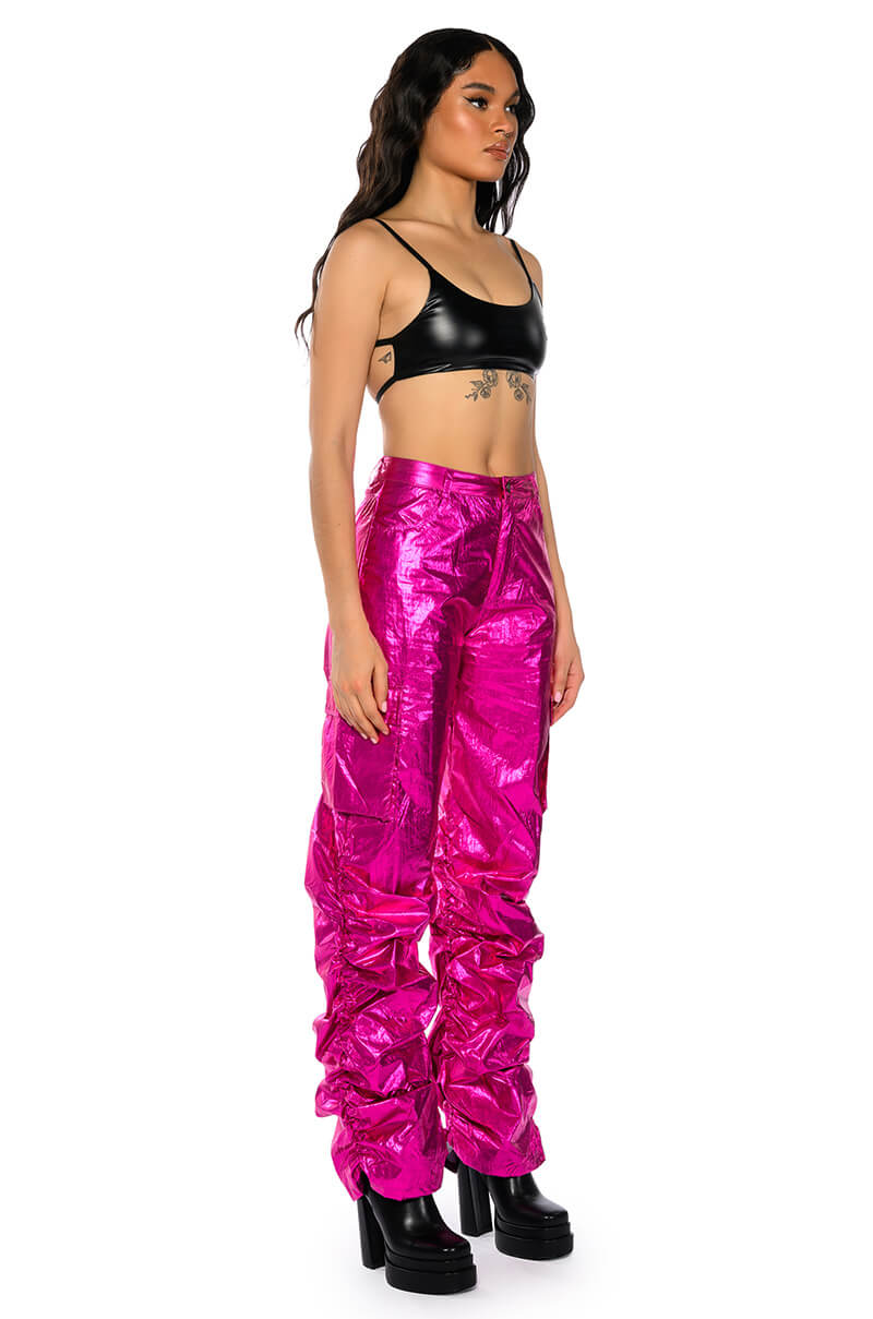 GLIMPSE OF MAGIC RELAXED METALLIC PANT
