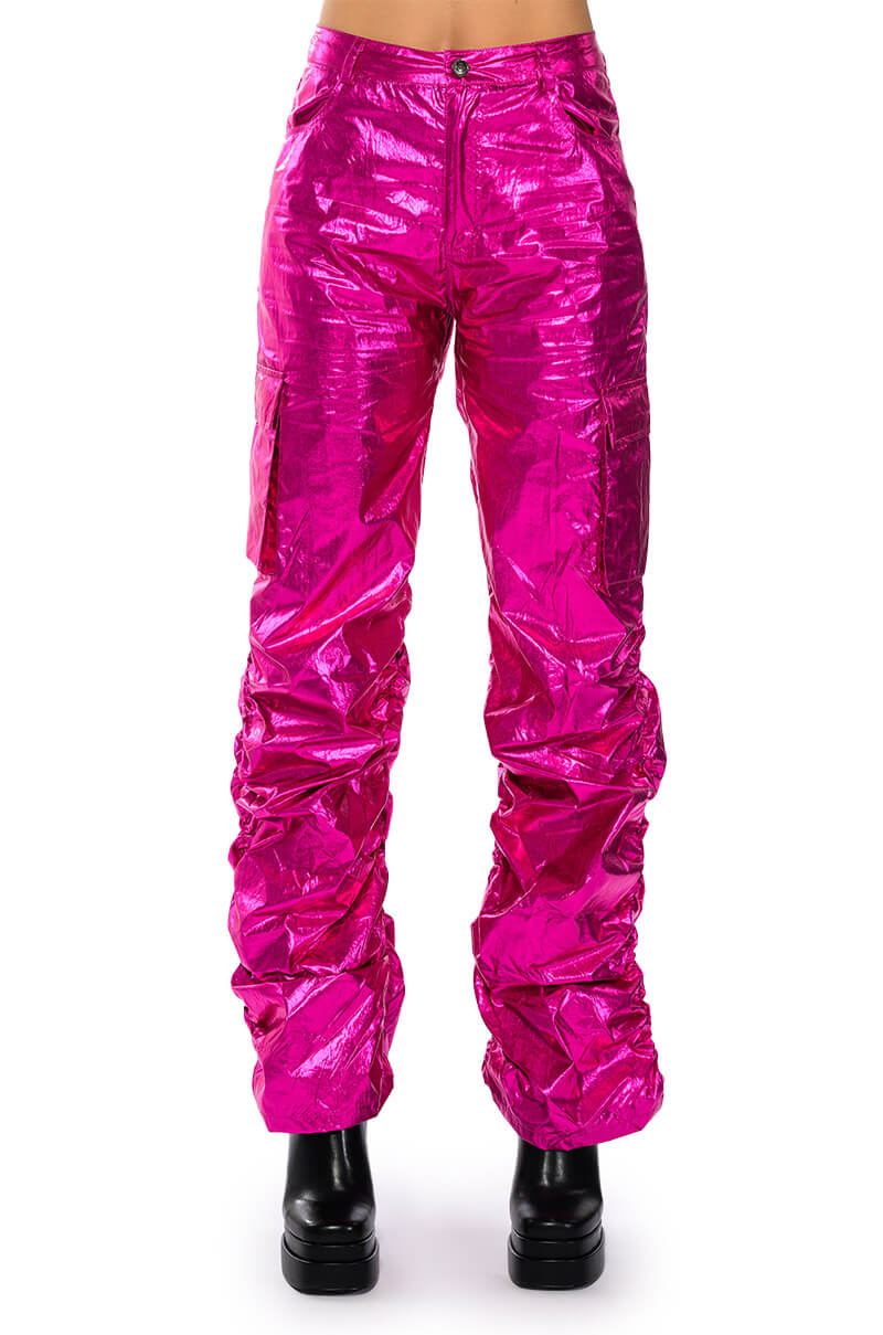GLIMPSE OF MAGIC RELAXED METALLIC PANT