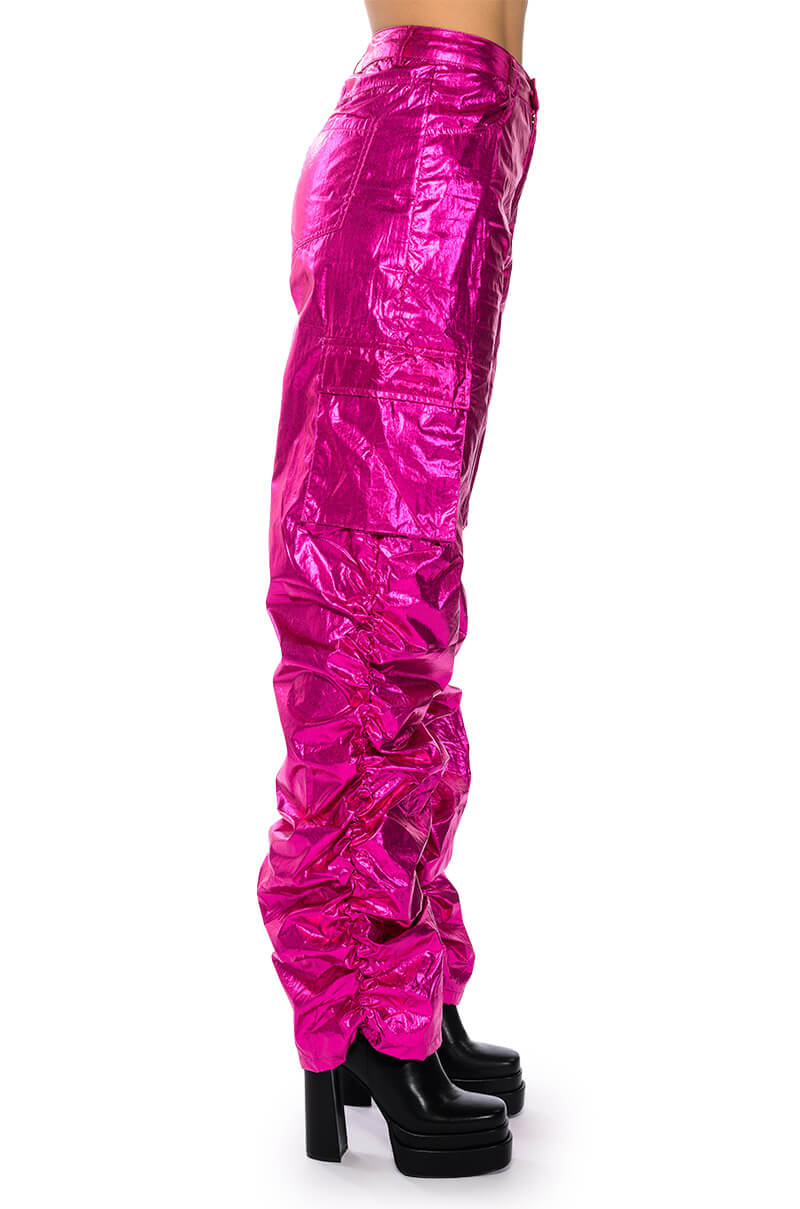 GLIMPSE OF MAGIC RELAXED METALLIC PANT
