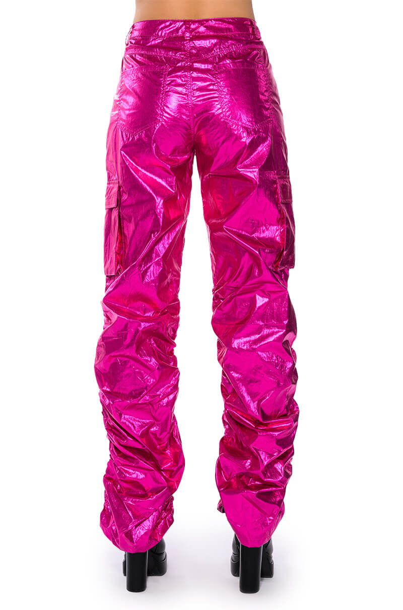 GLIMPSE OF MAGIC RELAXED METALLIC PANT