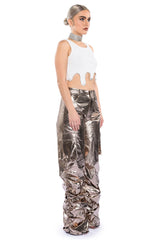 GLIMPSE OF MAGIC RELAXED METALLIC PANT