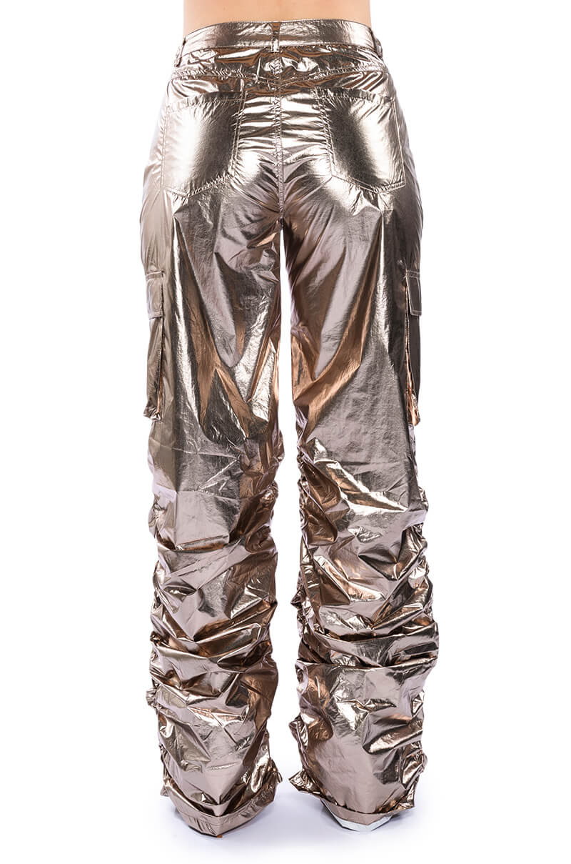 GLIMPSE OF MAGIC RELAXED METALLIC PANT