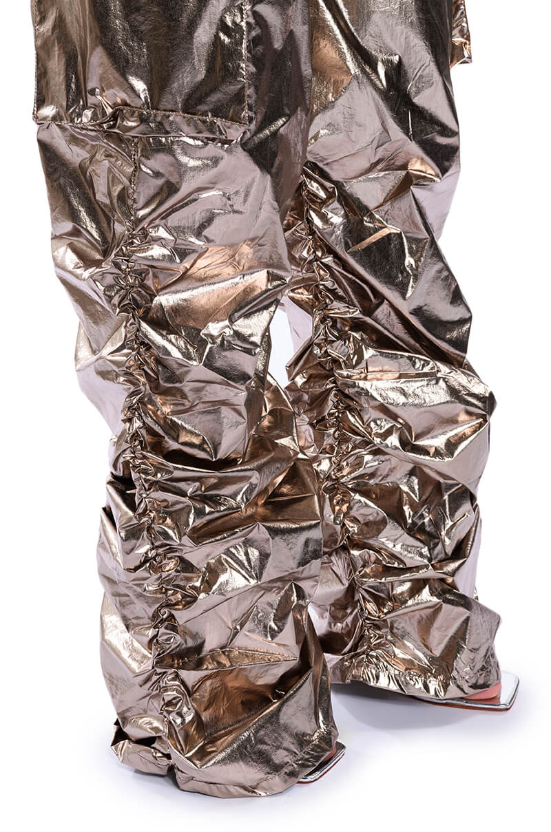 GLIMPSE OF MAGIC RELAXED METALLIC PANT