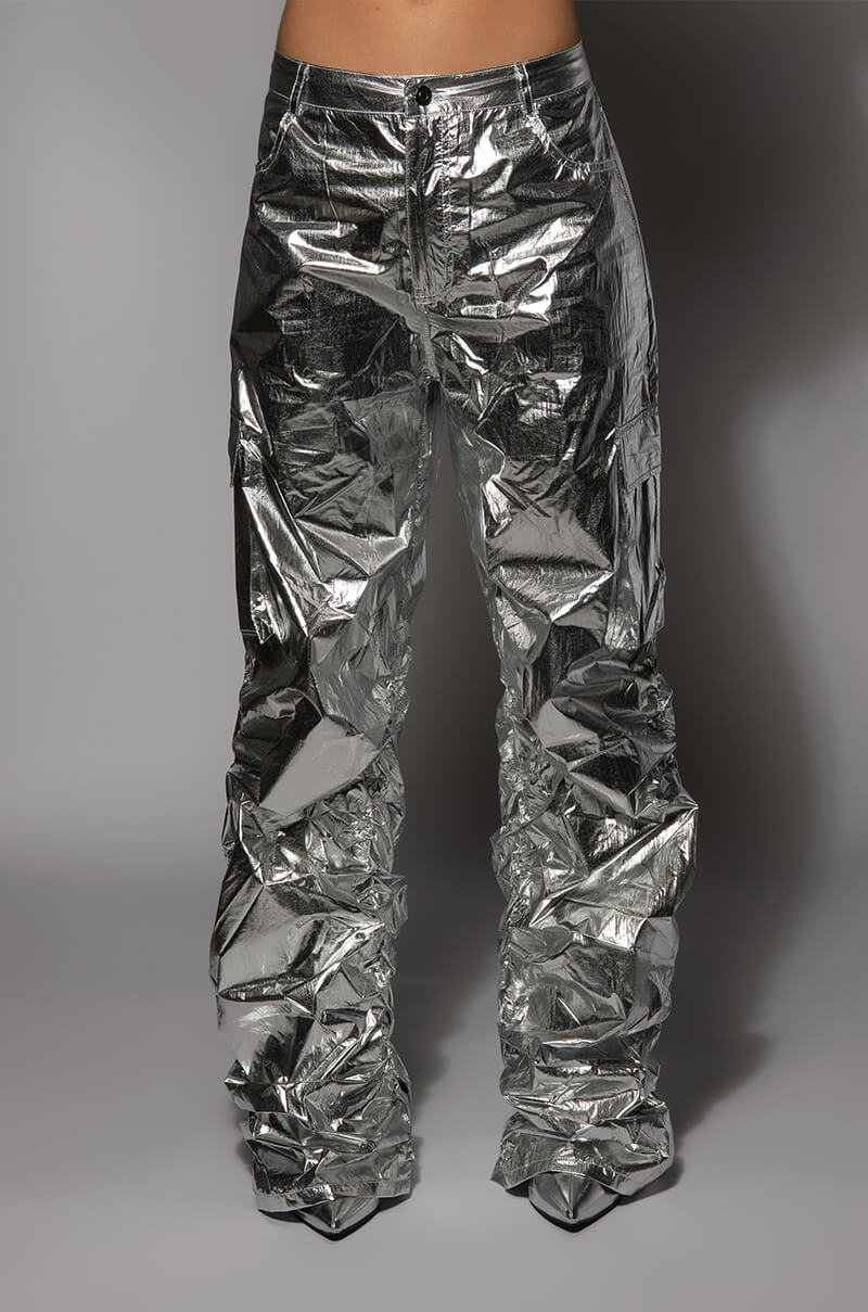 GLIMPSE OF MAGIC RELAXED METALLIC PANT