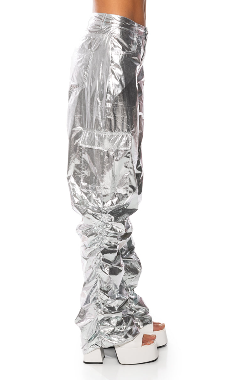 GLIMPSE OF MAGIC RELAXED METALLIC PANT