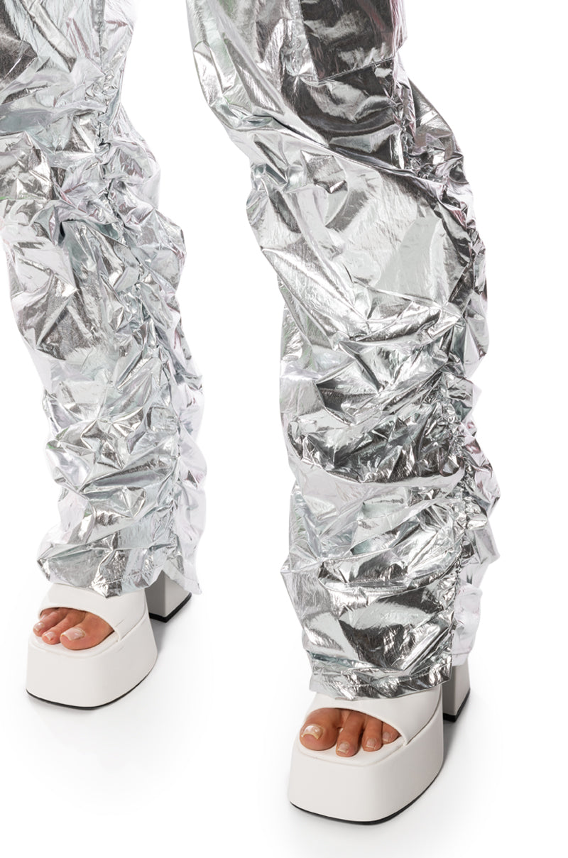 GLIMPSE OF MAGIC RELAXED METALLIC PANT