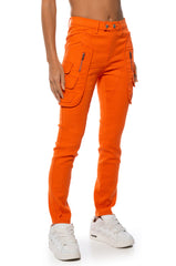 GO HARD CARGO POCKET SKINNY LEG PANT