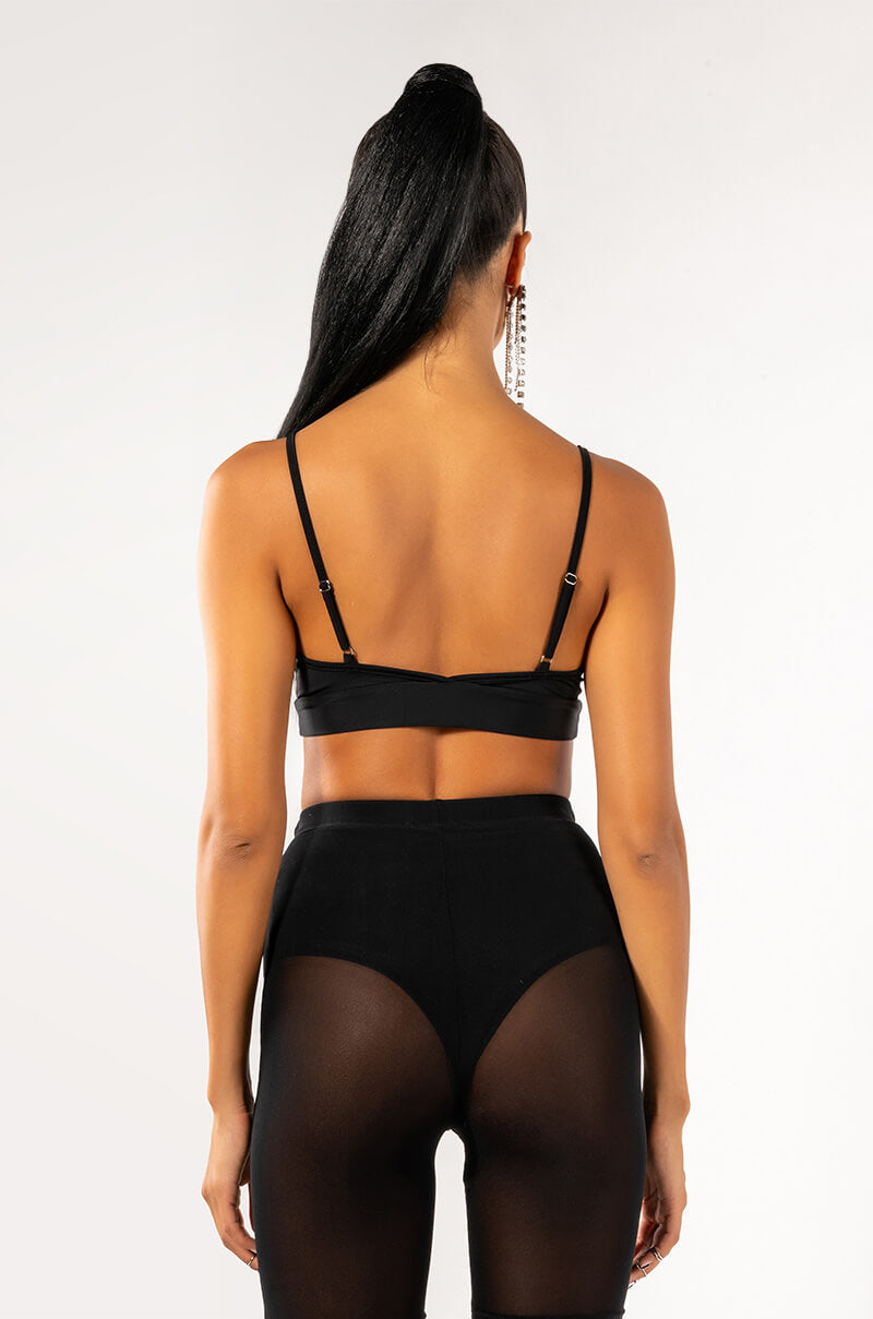 MESH INSERT BRALETTE