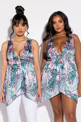 BRITTANY DEEP V SLEEVELESS BLOUSE