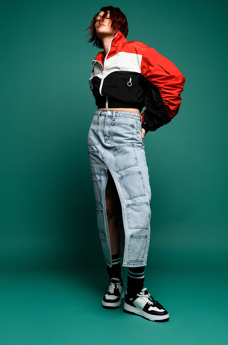 GOLD MEDAL SPORTY BOMBER