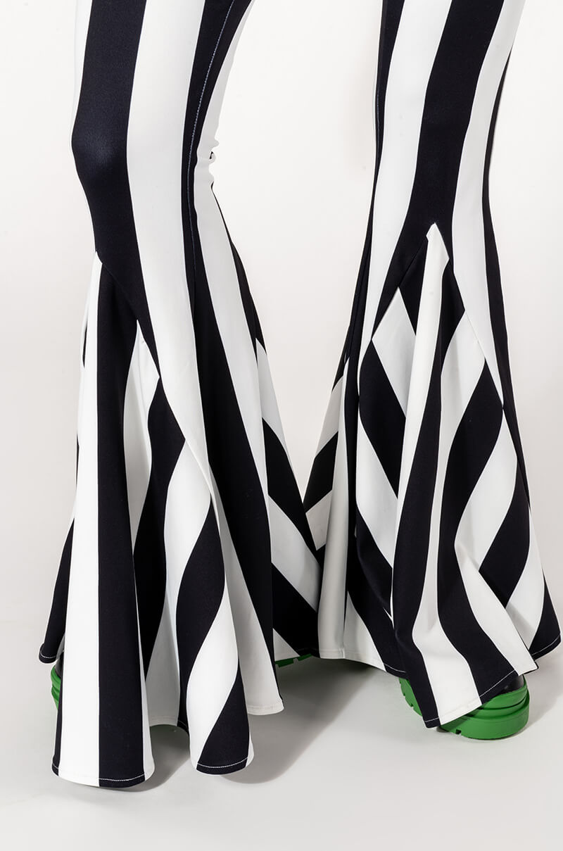GOOD OMEN HIGH WAIST FLARE PANTS