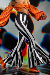GOOD OMEN HIGH WAIST FLARE PANTS