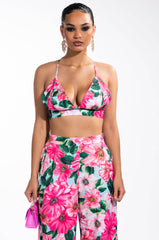 GOOD TO ME FLORAL BRALETTE