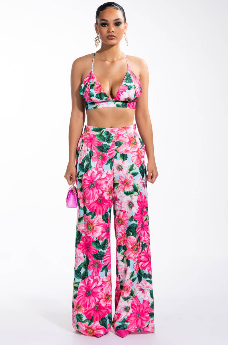GOOD TO ME FLORAL BRALETTE