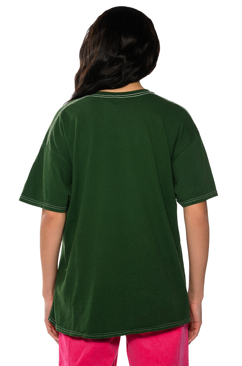 GREEN PINK FLOYD PIGMENT DYED TSHIRT