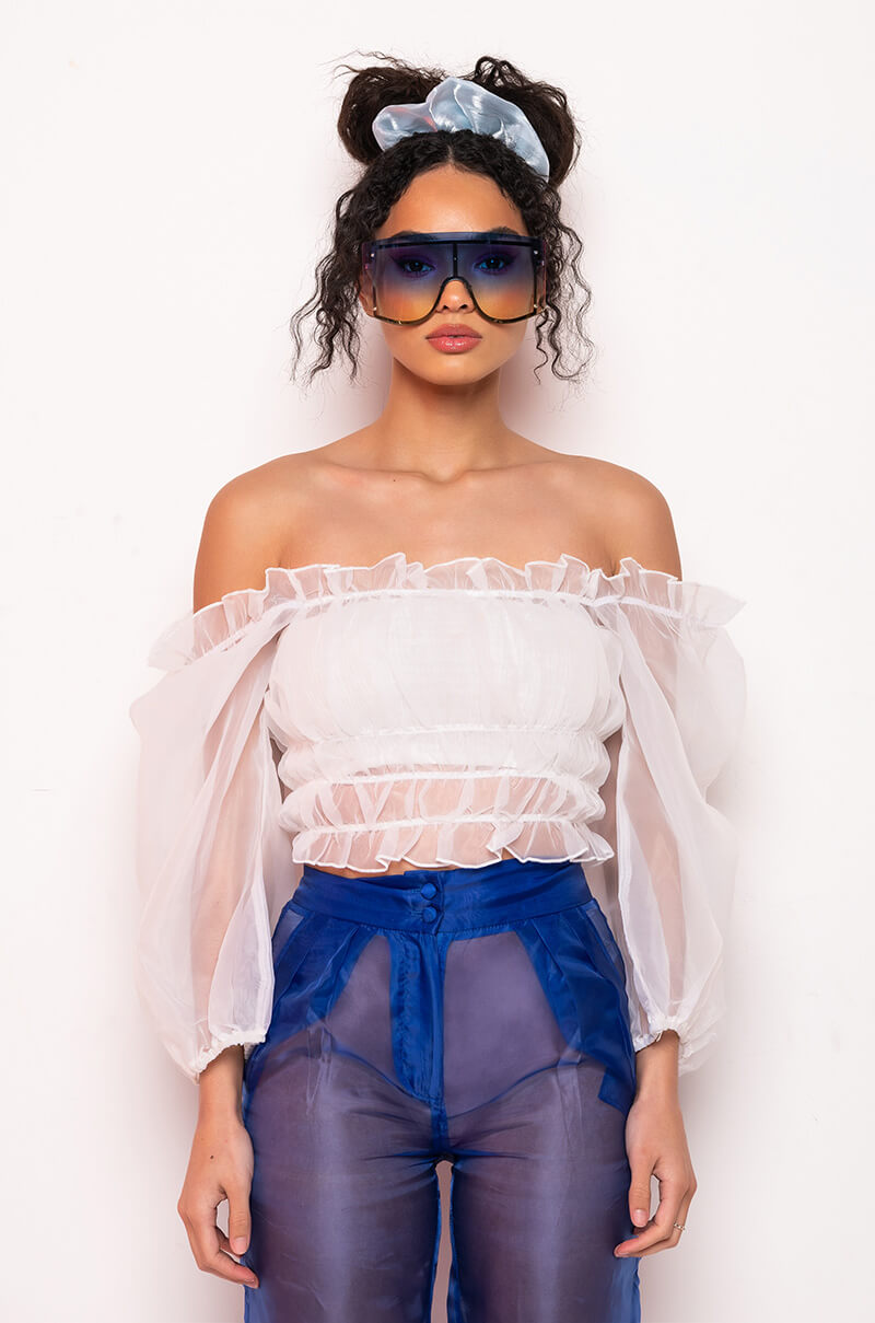 GUADELOUPE LONG SLEEVE BLOUSE