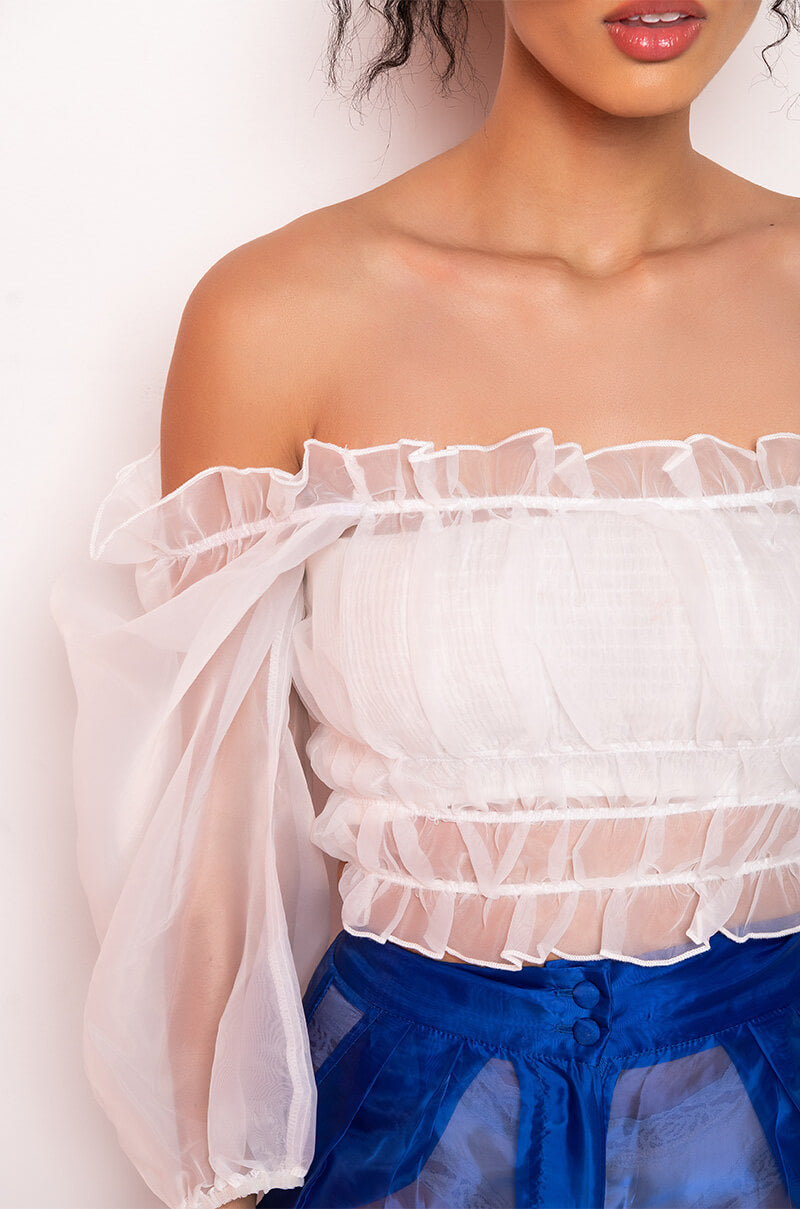 GUADELOUPE LONG SLEEVE BLOUSE