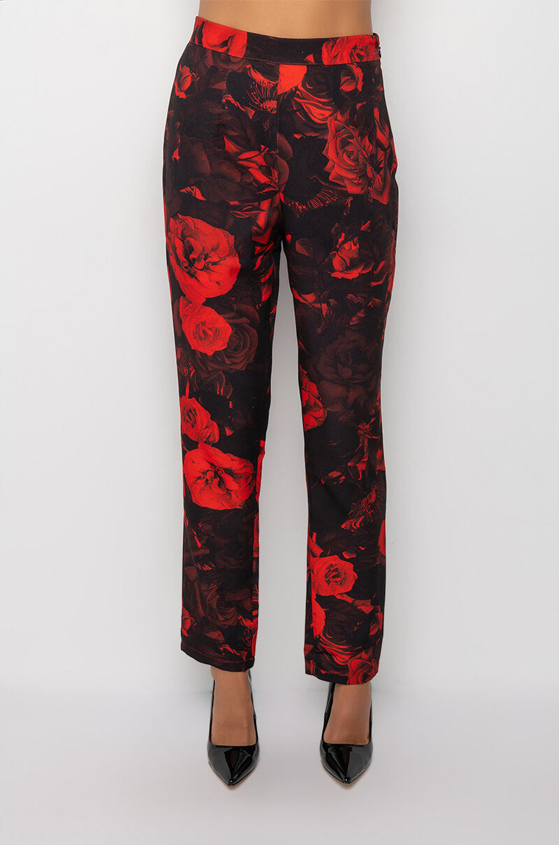 HARD TO HANDLE FLORAL TROUSERS