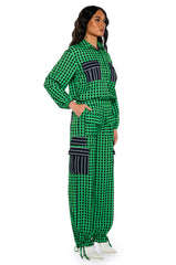 HATTIE CONTRAST PULL ON PANTS