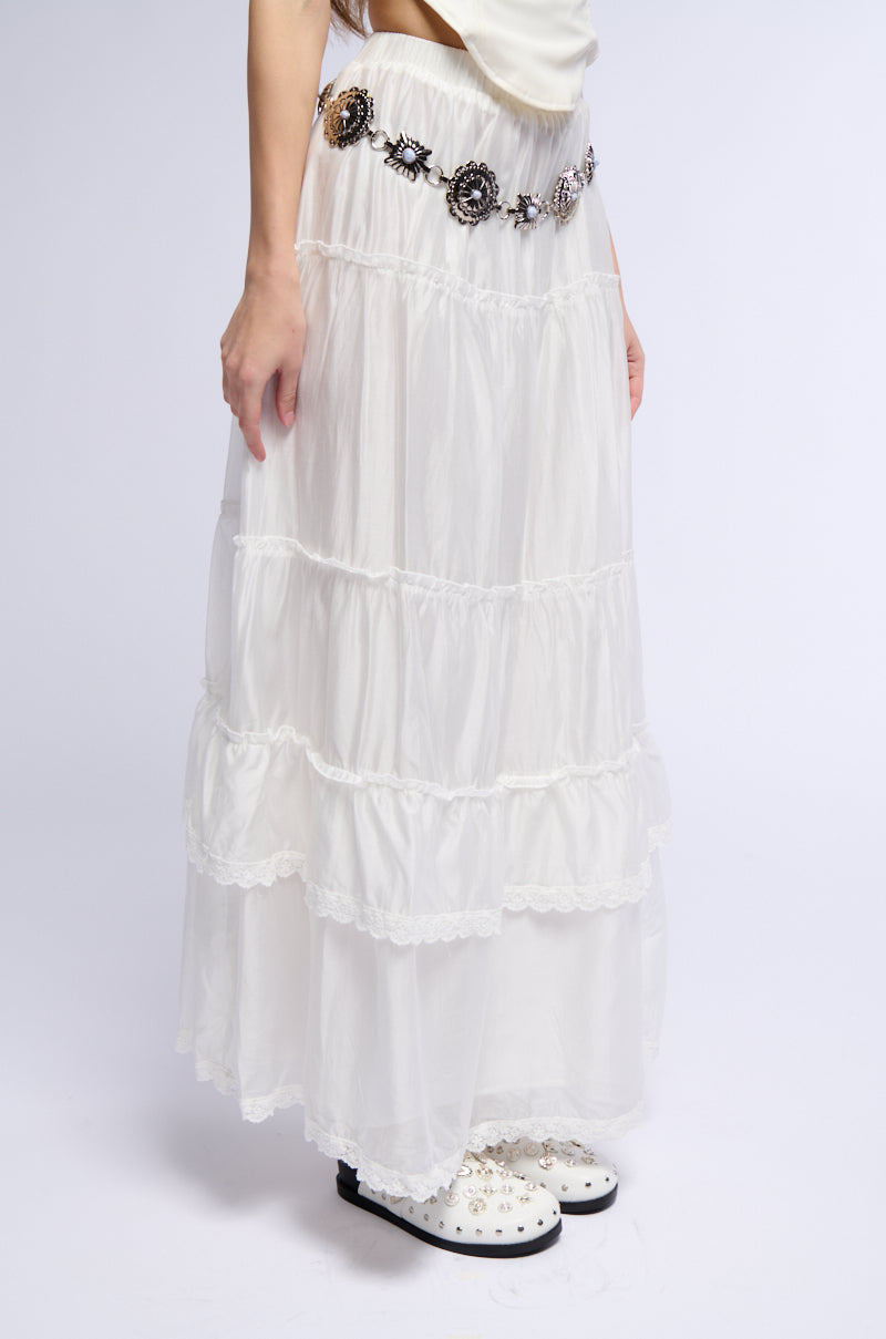 HAVEN FLOWY MAXI SKIRT
