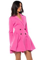 HBIC BLAZER MINI DRESS