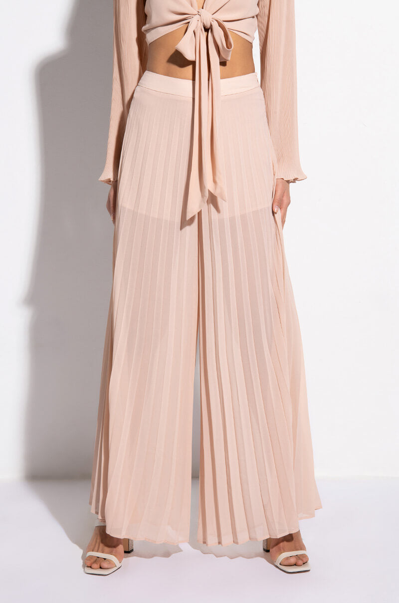 HEAVENS GATE PLEATED PALAZZO PANT