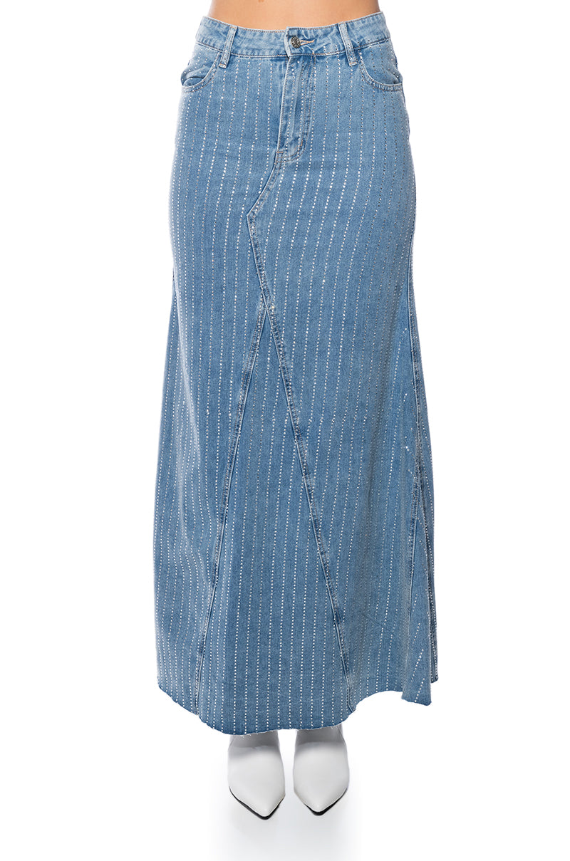 HEAVY HITTER DENIM SKIRT