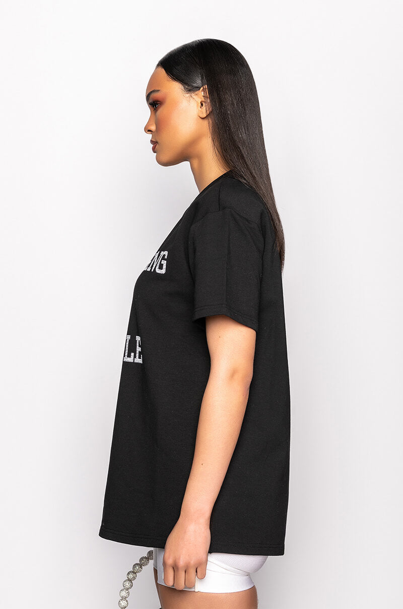 HENNYTHING IS POSSIBLE OVERSIZED GRAPHIC TSHIRT