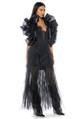 HIGH HITS AVANT GARDE RUFFLE VEST
