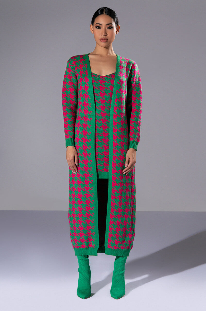 HIGHER LOVE FULL LENGTH CARDIGAN