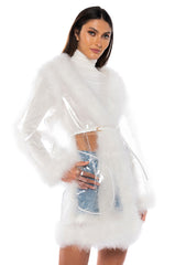 HIT REWIND PVC FEATHER RAINCOAT