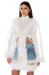 HIT REWIND PVC FEATHER RAINCOAT