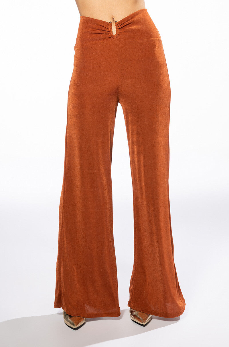 HOLD UP SLINKY PALAZZO PANT