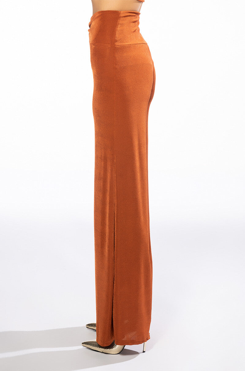 HOLD UP SLINKY PALAZZO PANT