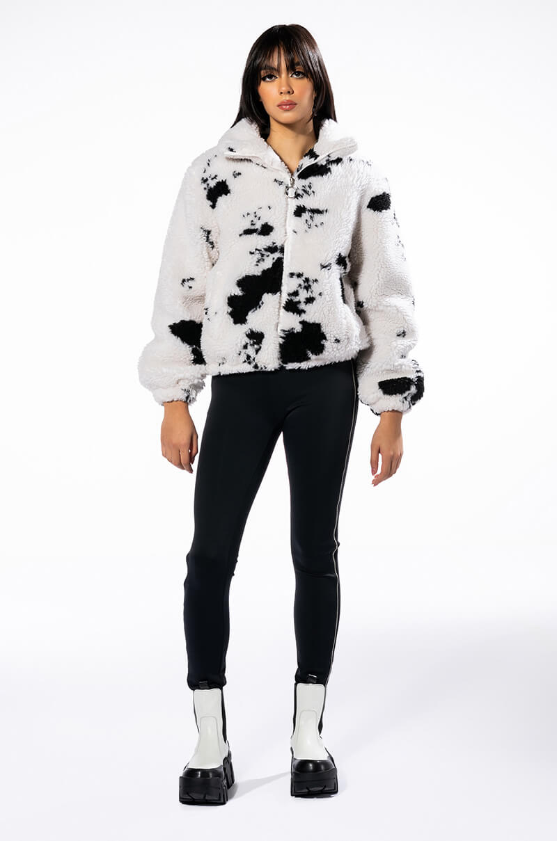 NO CAP CROPPED SATIN VARSITY BOMBER
