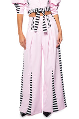 HOT GIRL STRIPED STATEMENT TROUSER
