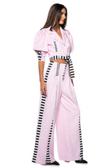 HOT GIRL STRIPED STATEMENT TROUSER