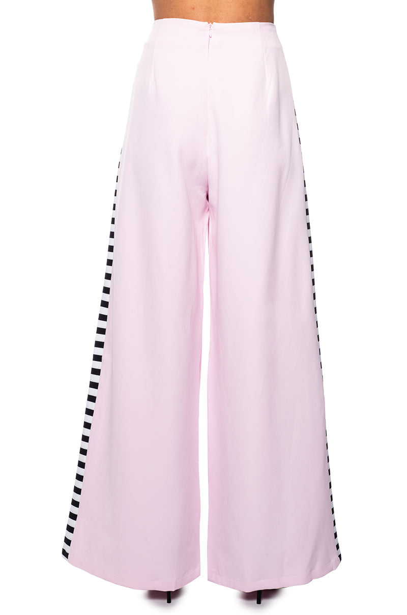 HOT GIRL STRIPED STATEMENT TROUSER