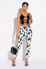 HOTTIE CUTOUT CROP TANK