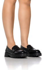 HUTCH BASIC LOAFER IN BLACK